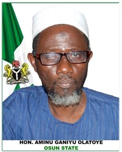 Hon. Alhaji Ganiyu Olatoye Aminu
