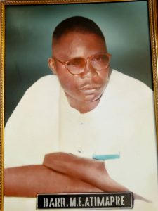 Hon. Barr. Moses Emoladegbakumor Atimapre (Commissioner)